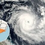 Ciclone extratropical - Divulgação