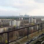 Cidade de Pripyat, com as instalações de Chernobyl - Divulgação/Wikimedia Commons