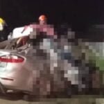 Colisão entre carro e caminhão deixa 4 mortos e 3 feridos em SC - Reprodução
