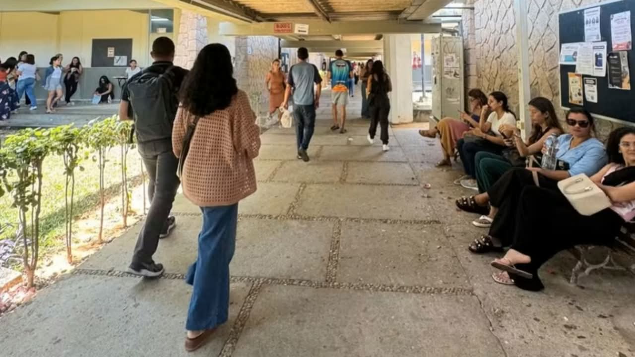 Concurso, Alunos, provas - Sérgio Henrique Santos/Inter TV Cabugi
