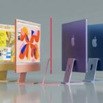 Cores do novo iMac - Divulgação/Apple