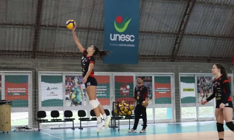 Criciúma Sub-19 de Vôlei Feminino - Lucas Colombo | Mampituba | Arquivo | Divulgação