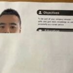 Currículo incompleto que viralizou - Reprodução