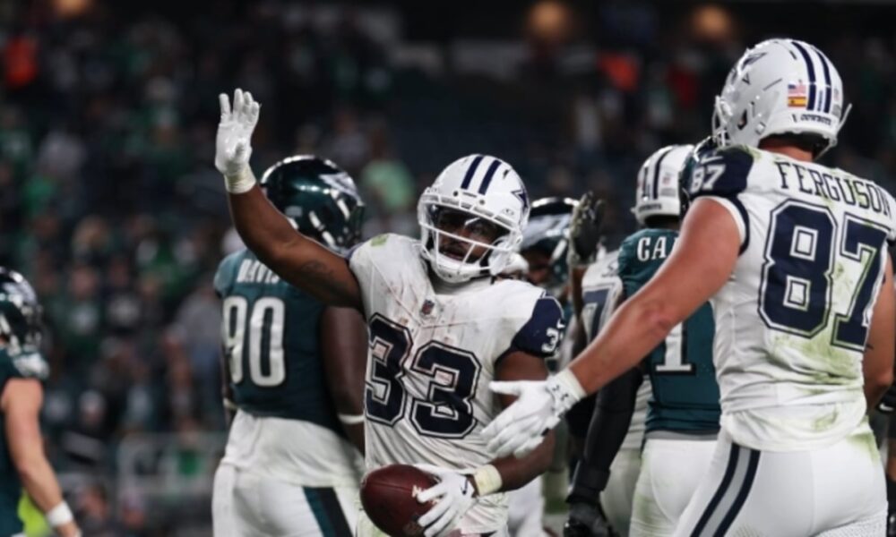 Com virada incrível, Cowboys vencem clássico da NFL e aprofundam crise dos Eagles