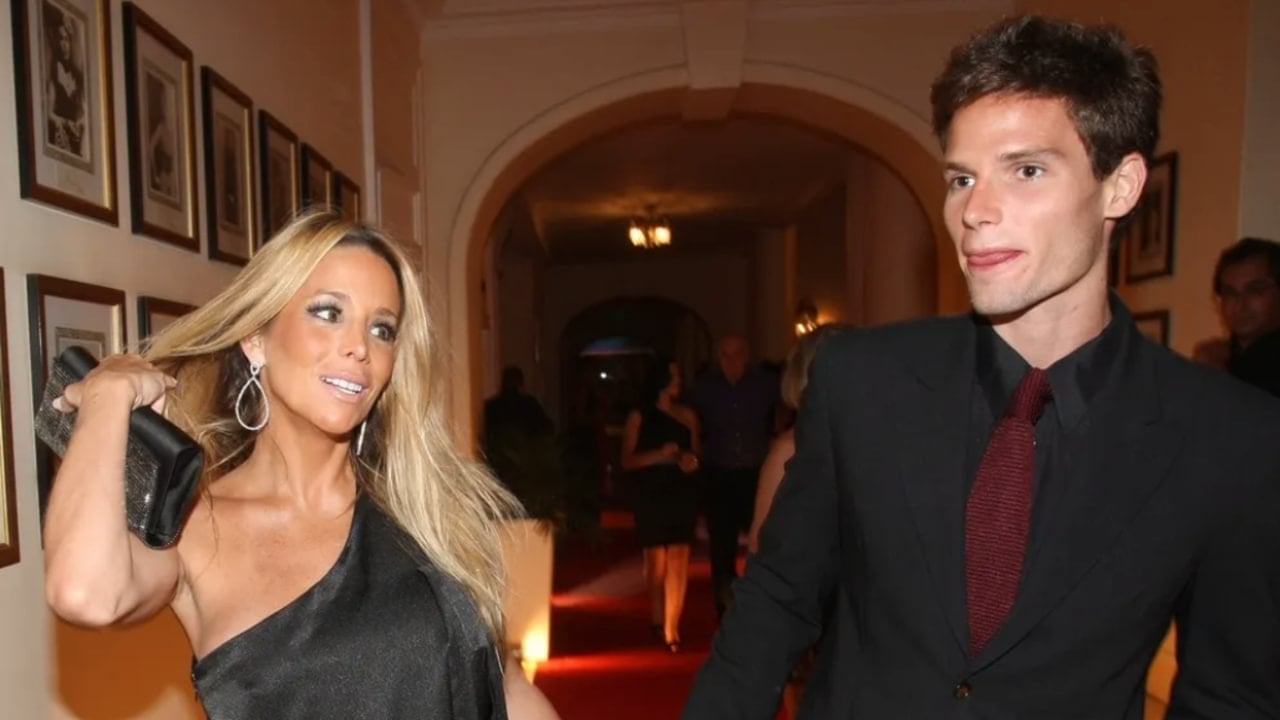 Danielle Winits com o ex, Jônatas Faro - Reprodução/Globo/Arquivo