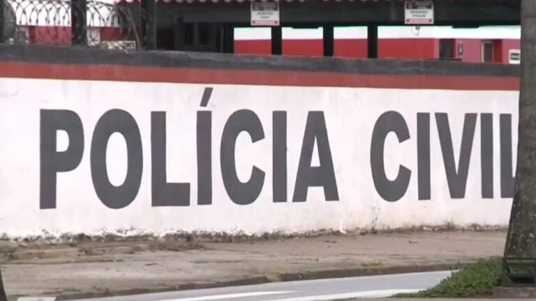Delegacia da Polícia Civil de Bragança Paulista - Reprodução/TV Vanguarda