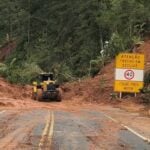 Deslizamentos foram registrados em diversas estradas no estado - DER-PR