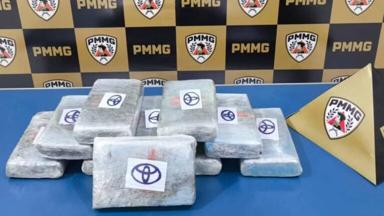 Drogas apreendida pela PM - Polícia Militar/Divulgação