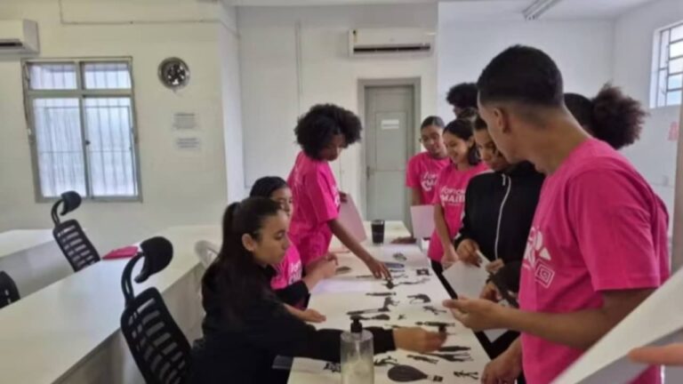 Estudantes de Manguinhos participam da Oficina Maker - Divulgação