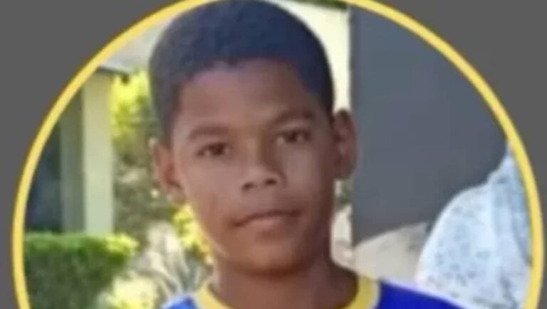 Everton Mikael Bacelar Lima, de 11 anos, morto em Feira de Santana (BA) - Reprodução