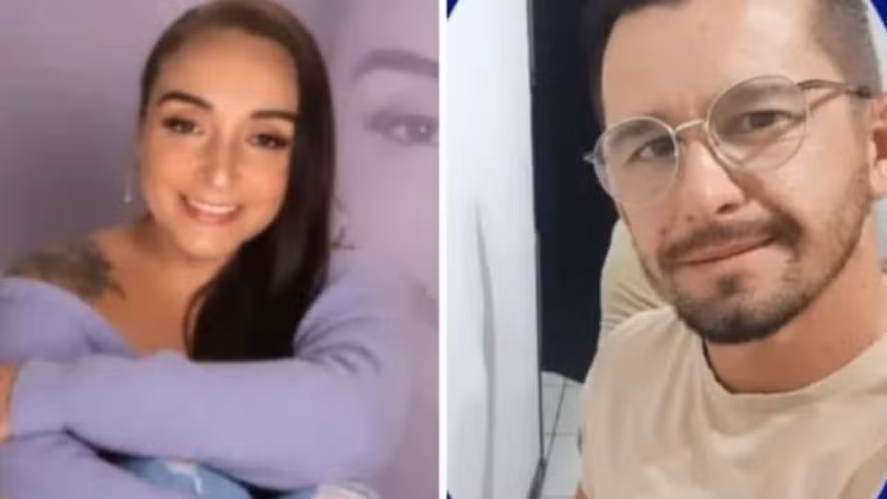 Flaviane de Oliveira, de 44 anos, e Giovane Espíndola Severino, 35 - Rede Social