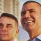 Flavio Bolsonaro e Douglas Ruas - Reprodução/Instagram