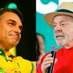 Flávio Bolsonaro e Lula - Reprodução