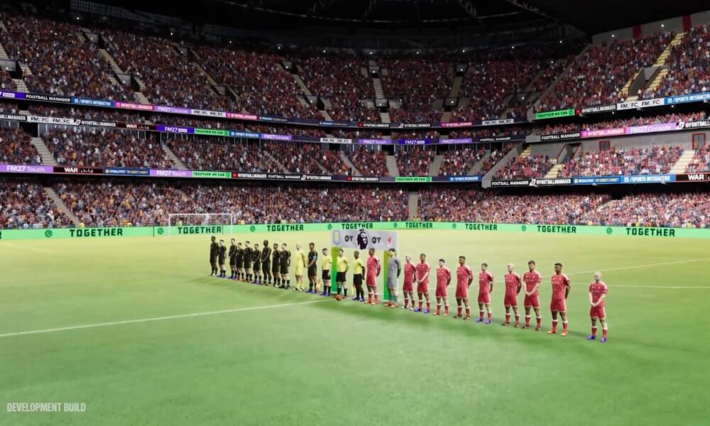 Football Manager 27 chega ao Game Pass e à Netflix em 10 de novembro de 2026 com novos recursos táticos
