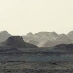 Formações rochosas esculpidas pelo vento em Marte - Divulgação/Nasa