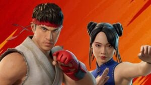 Fortnite com skin de Street Fighter - Instagram