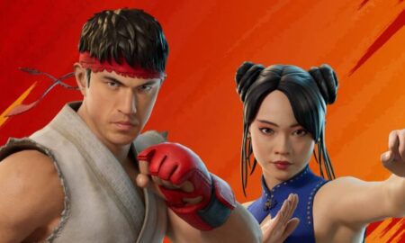 Fortnite com skin de Street Fighter - Instagram