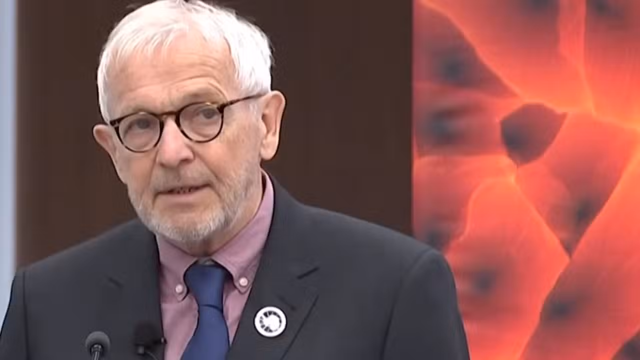 Francis Halzen, vencedor do prêmio Nobel - Reprodução/YouTube