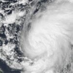Furacão Isaias na Baía de Campeche - Reprodução / NOAA