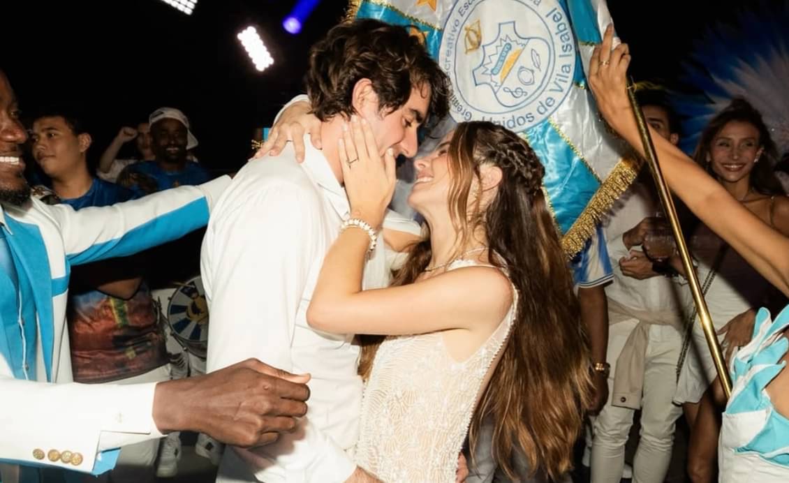 Giulia Be publica fotos de casamento com Conor Kennedy no Rio