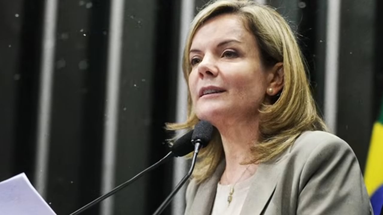 Gleisi Hoffmann - Reprodução/YouTube