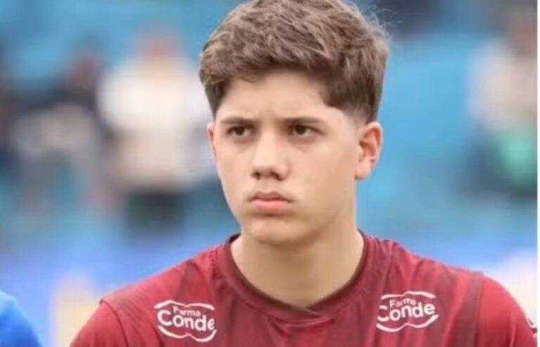 Goleiro Miguel Meneses - Reprodução/assessoria SJEC