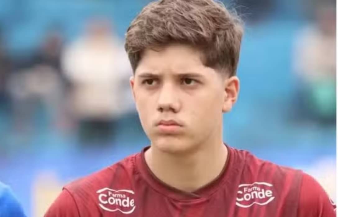 Goleiro Miguel Meneses - Reprodução/assessoria SJEC