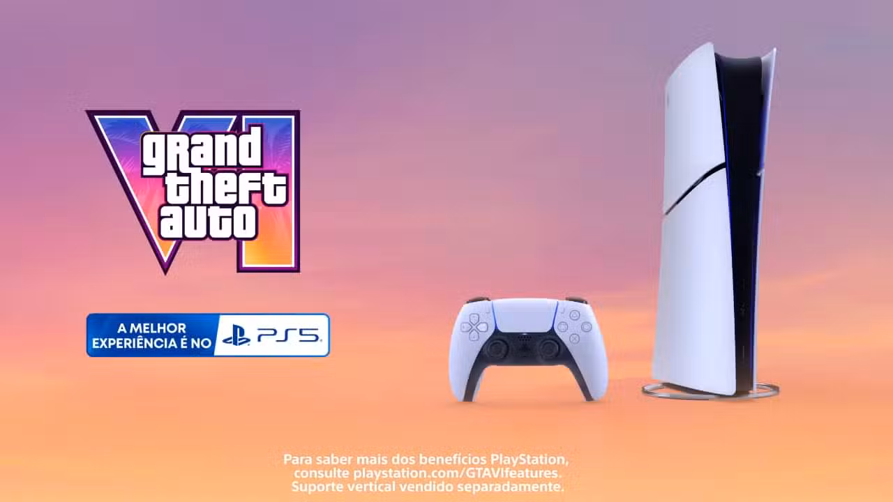 GTA 6 e PS5 - Reprodução/YouTube
