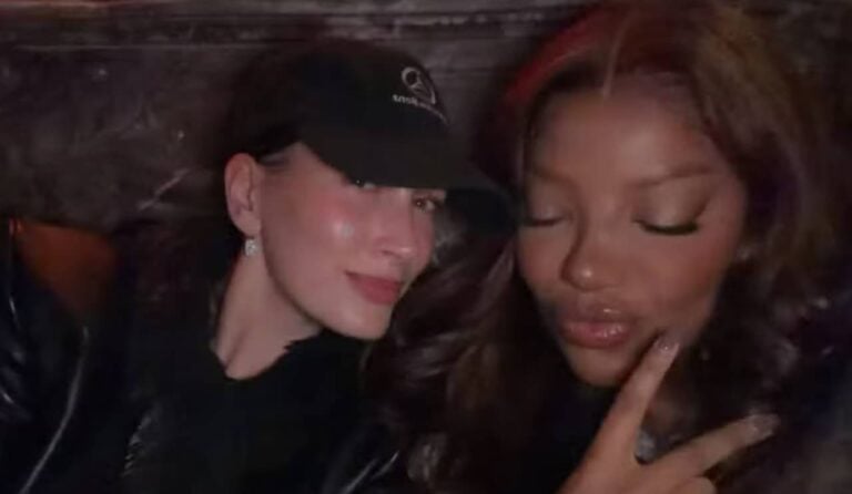Hailey Bieber e Ludmilla - Reprodução/Instagram