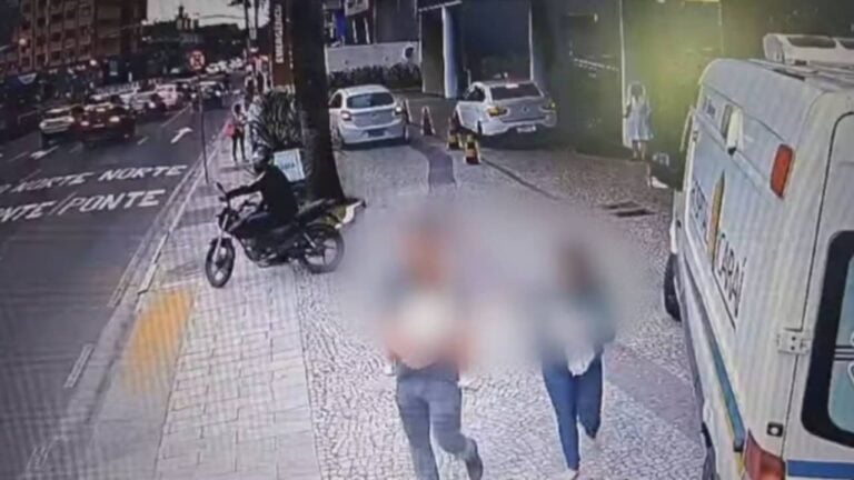 Homem é preso por furto de celular no RJ - Reprodução/TV Globo
