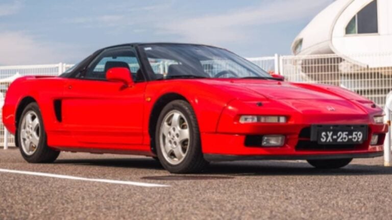 Honda NSX de 1991 de Ayrton Senna - Reprodução/rmsothebys