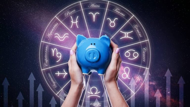 Horóscopo, signos, conceito de mudança financeira baseado em astrologia - Africa Studio / shutterstock.com