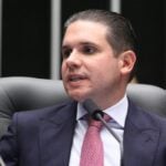 Hugo Motta em sessão do Plenário desta terça-feira