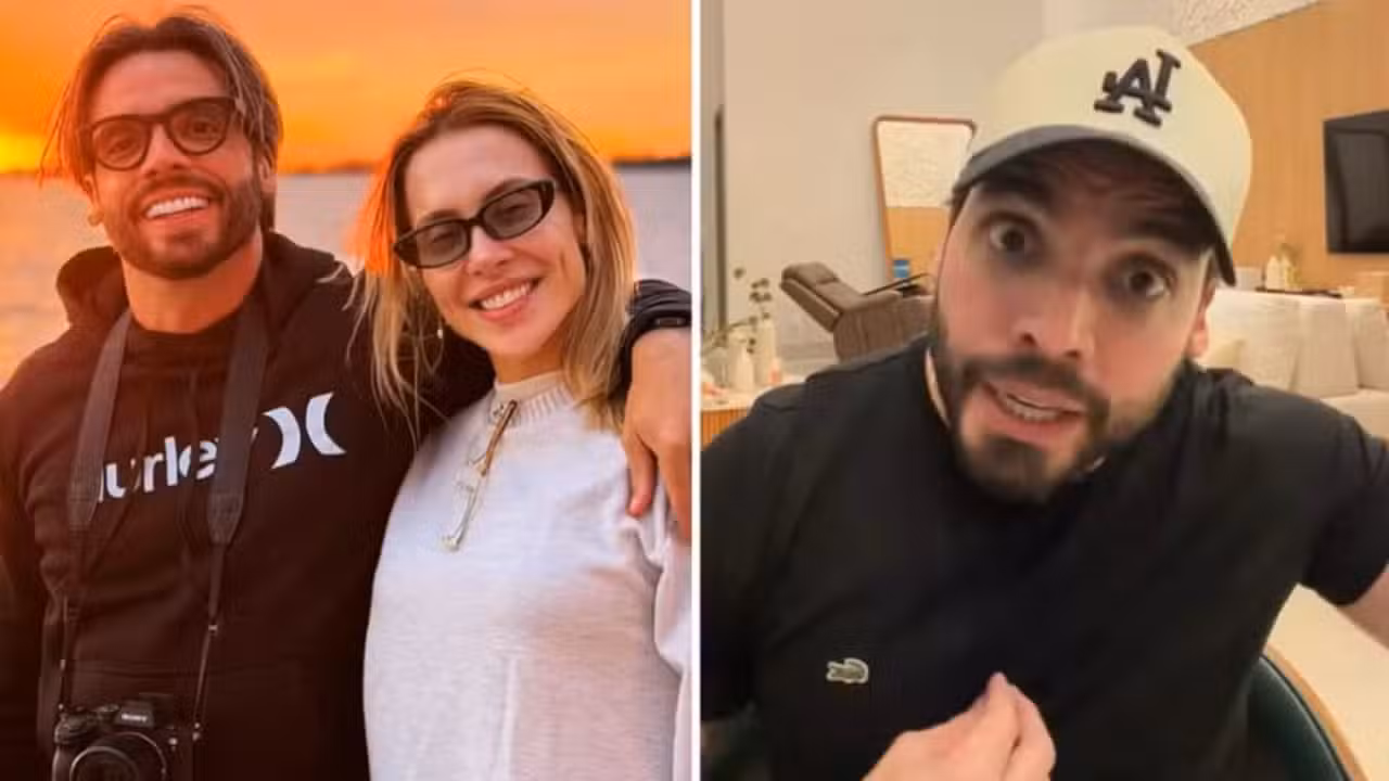 iago Vieira e Isabella Mayeski anunciaram a separação nesta sexta-feira (9) - Instagram de Tiago Vieira