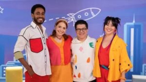 Ícaro Silva, Letícia Colin, Paulo Mathias Jr. e Geovanna Tominaga - Globo