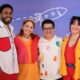 Ícaro Silva, Letícia Colin, Paulo Mathias Jr. e Geovanna Tominaga - Globo