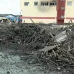 incêndio em São José - Reprodução/ TV Record