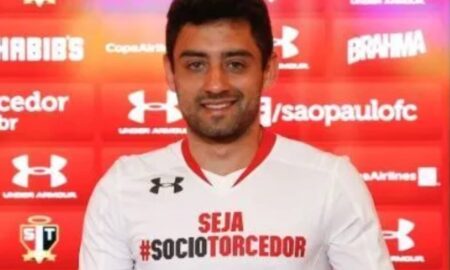 jogador Daniel - Rubens Chiri/São Paulo