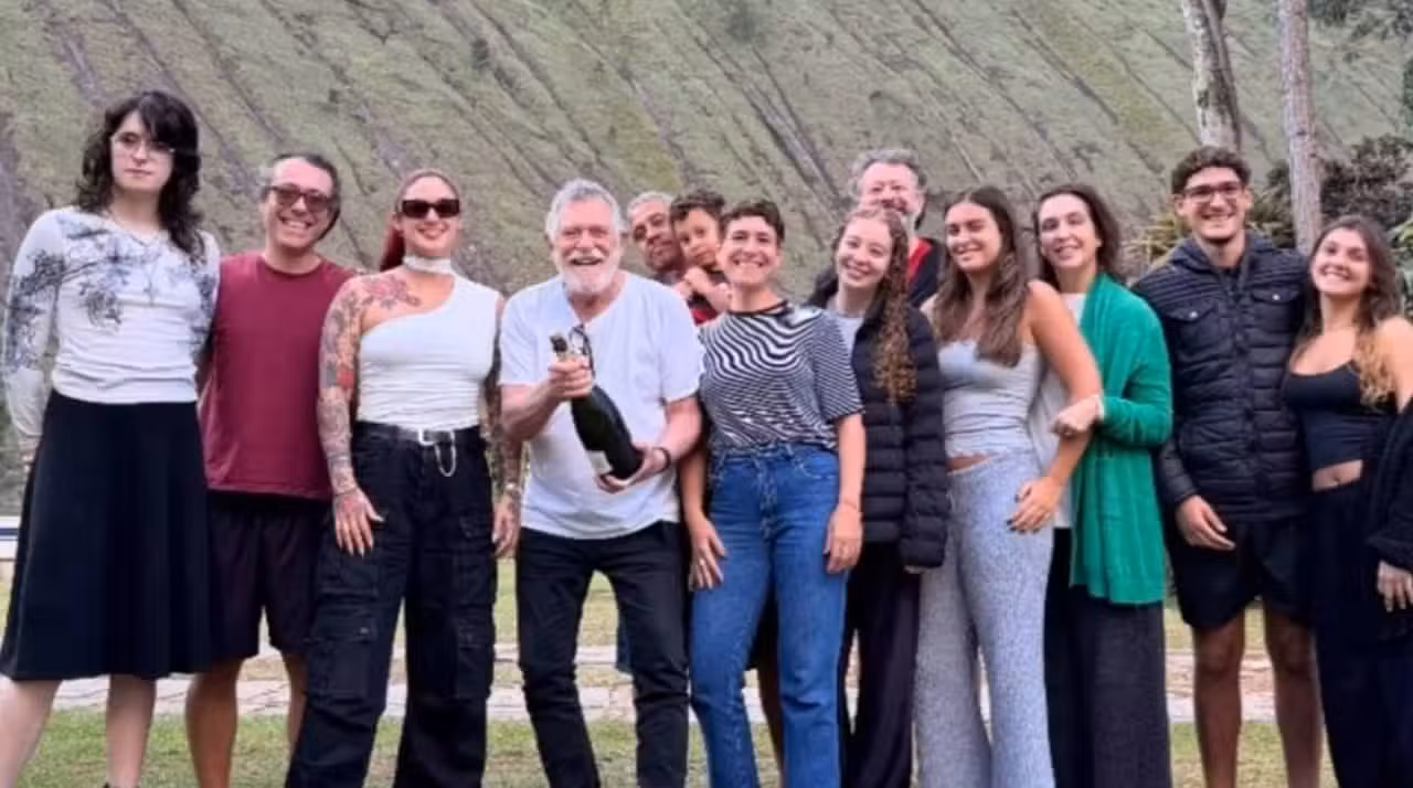 José de Abreu e familia - Reprodução/Instagram