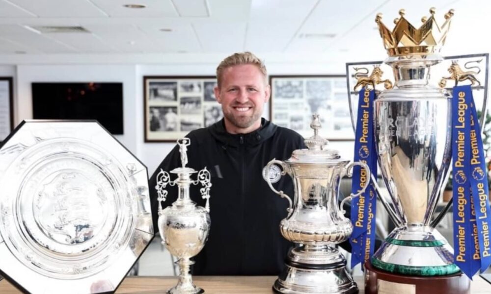 Kasper Schmeichel revela nova rotina com filhos e planos para ser técnico