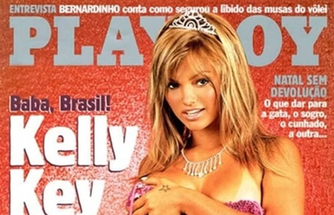 Kelly Key na Playboy - Reprodução