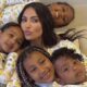 Kim Kardashian e os quatro filhos: North, Chicago, Saint e Psalm - Reprodução/Instagram