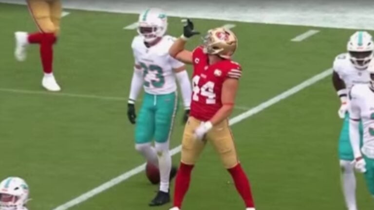 Kyle Juszczyk dos 49ers - Reprodução