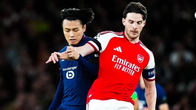 Lille x Arsenal - X/Twitter