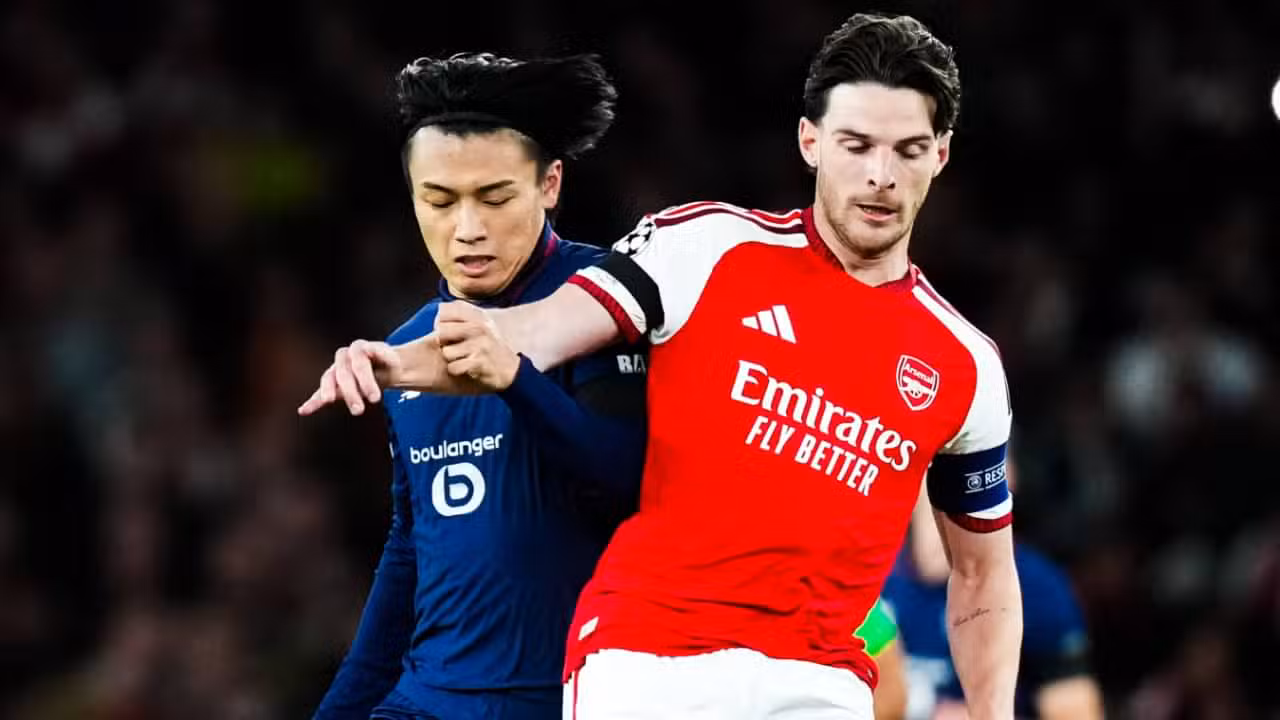 Lille x Arsenal - X/Twitter