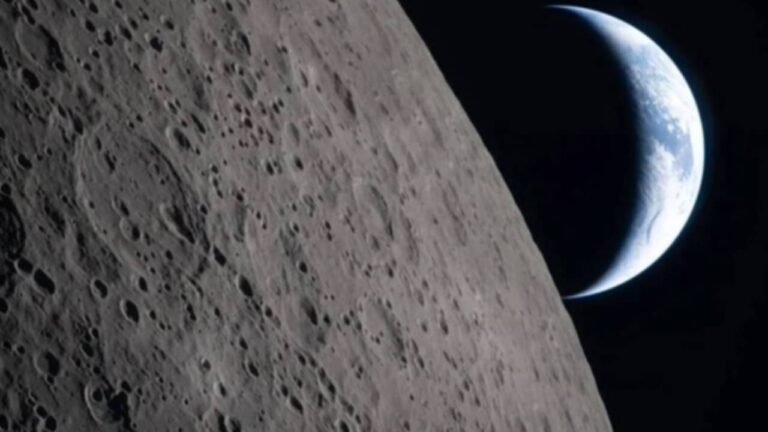 Lua e Planeta Terra - Divulgação/Nasa