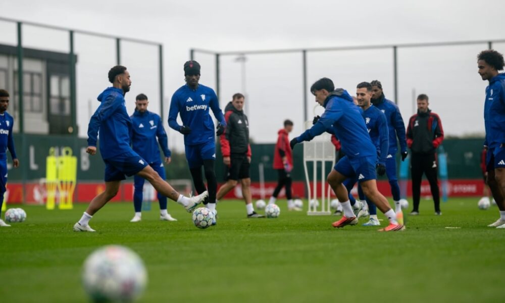 Manchester United: Rashford, Martínez e mais seis faltam a treino antes de enfrentar o Como na Champions