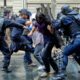 Manifestação na França, Soldados - Adnan Farzat/NurPhoto via Getty Images