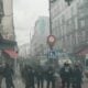 Manifestção na frança - Globo