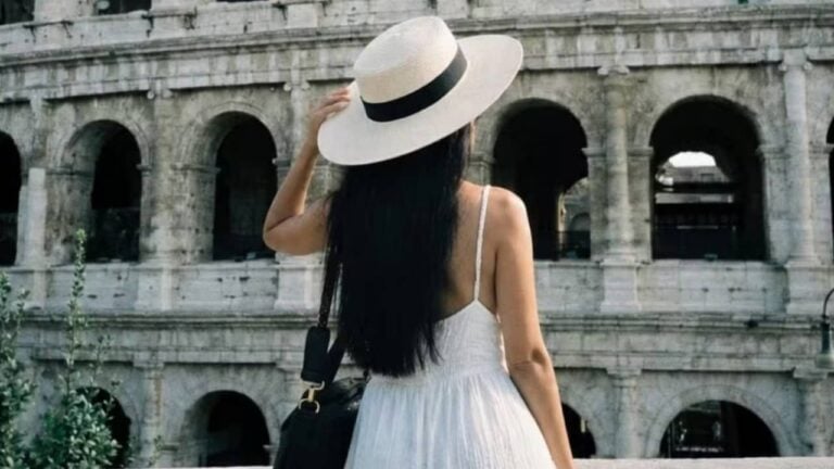 Modelo de São José em uma viagem para Itália presenteada por um Sugar daddy - Arquivo pessoal